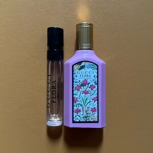 Gucci Flora sample and mini Eau de parfum